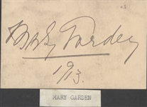 Opera Lot- Nellie Melba, Luisa Tetrazzini, Mary Garden, Johanna Gadski, Geraldine Farrar