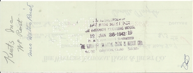 Orville Wright Check