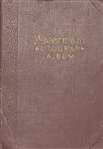 Waterman Autograph Album (Amelia Earhart,Louis Brandeis,AA Milne,Arthur Compton to name a few...