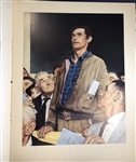 Norman Rockwell Signed The Four Freedoms Presentation booklet