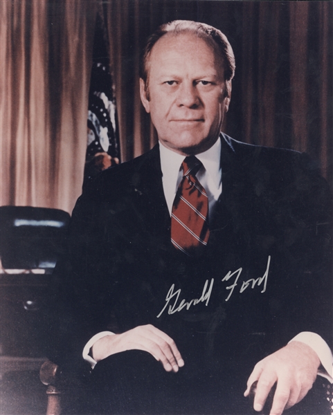 Gerald Ford Signed Photo Lot