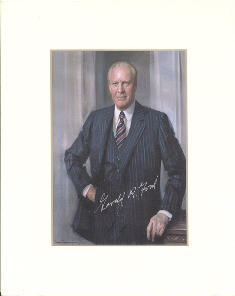 Gerald Ford Signed Photo Lot