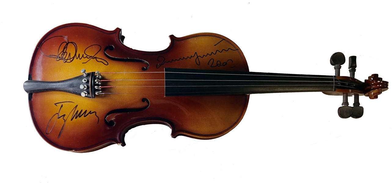 Three Tenors Signed Violin