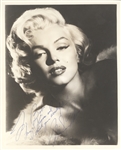 Amazing Marilyn Monroe Signed 1953 Glamour Photo