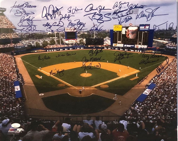 New York Mets Greats Multi Signed 16x20
