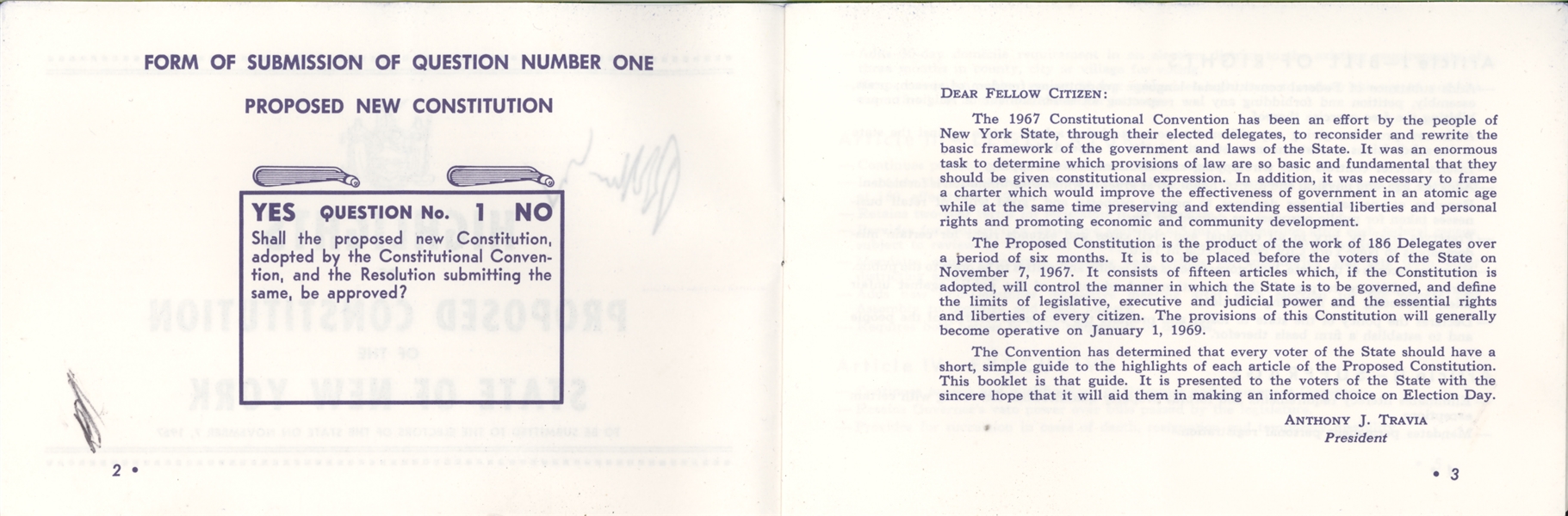 Robert Kennedy Signed Constitution Program and JFK original Senatorial Calling Card