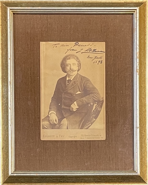 CHANGED: Please note it is Joseph Hollman Signed Cabinet Card 