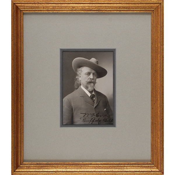 William F. Cody- Buffalo Bill Signed Photo