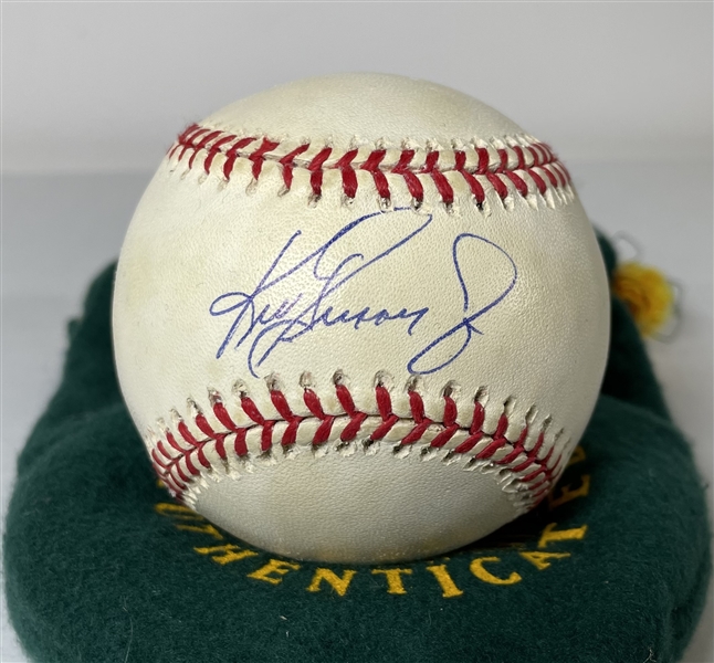 Ken Griffey Jr. Signed Baseball-Upper Deck