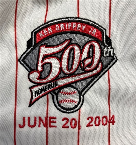 Ken Griffey Jr. Signed Cincinnati Reds Jersey (Upper Deck)