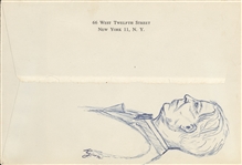 Edward Steichen Photographer Signed Envelope