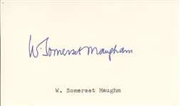 John P. Marquand, Christopher Morley, Somerset Maugham, John Galsworthy, P. C. Wren