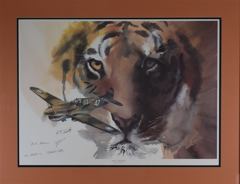 Flying Tiger Lithograph