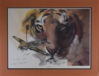 Flying Tiger Lithograph