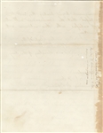 Daniel Dixon Porter Letter Sending Senators & Commissioner's for treaty with St. Domingo