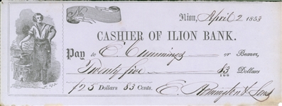 Remington Signed Checks