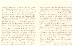 Civil War Letter on General  McLellan