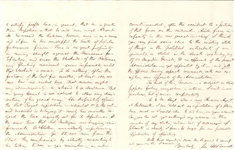 Civil War Letter on General  McLellan
