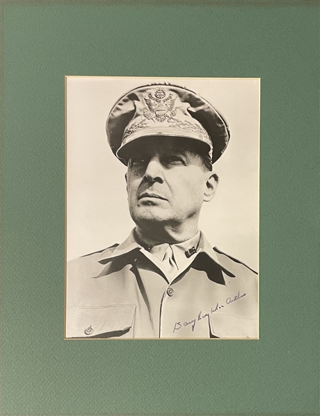 Douglas MacArthur Signed Photo