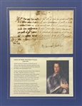 Cosimo I de Medici, Grand Duke of Tuscany Signed Document