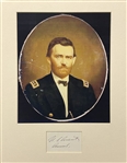 Ulysses S. Grant Signed Card