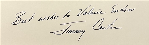 Jimmy Carter Signed Photo 