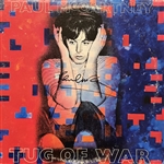 Paul McCartney Singed Album Cover
