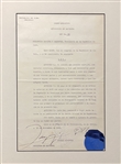 Fulgencio Batista Signed Document