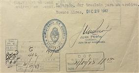 Juan Peron DS