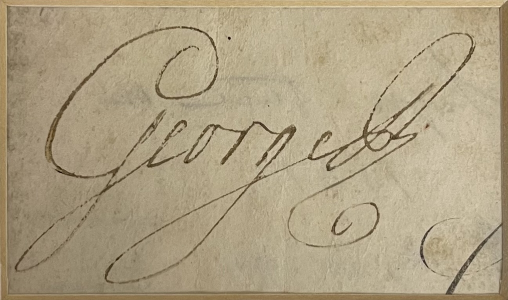 George III Signature