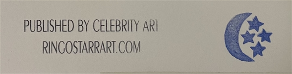 Ringo Starr Signed Art