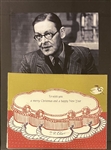 T. S. Eliot Signed Card
