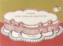 T. S. Eliot Signed Card