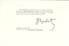 Collection of writers Jacques Lipchitz Chaim Pollok Typed signed poem,Eugene O'Neill,  