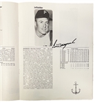 Pittsburgh Pirates 1967 Yearbook (Roberto Clemente Signed Twice)