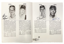 Pittsburgh Pirates 1967 Yearbook (Roberto Clemente Signed Twice)