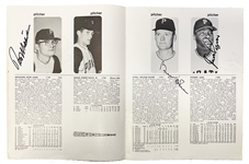 Pittsburgh Pirates 1967 Yearbook (Roberto Clemente Signed Twice)