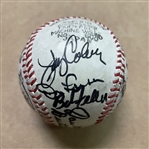 Baseball signed by Assortment of HOFs (Including Boxer Joe Louis)
