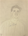 Collection of 26 Signed Original Baseball Drawings (Many HOFers)