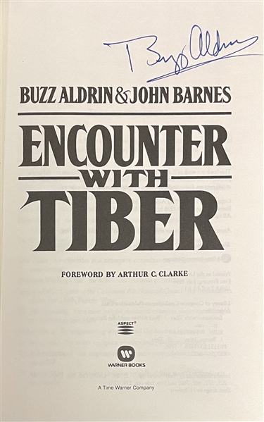 Buzz Aldrin Signed Encounter With Tiber