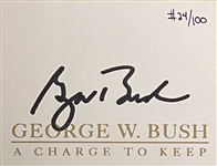 Limited Edition George W. Bush A Charge To Keep