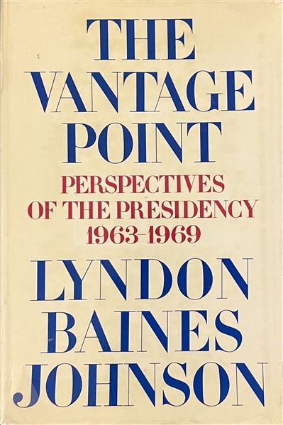The Vantage Point Signed By Lyndon B. Johnson