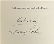 A Government As Good As Its People Signed By Jimmy Carter
