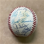 Mantle and other HOFers Signed Baseball