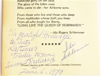 Archive with Souvenir copy of the Germans commander message and response by  General A.C. McAuliffe NUTTS 