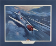 Jerry Crandall "Ivan N. Kozhedub’a Lavochkin La-7" Signed Print