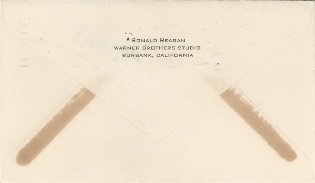 Rare 1938 Ronald Reagan Letter