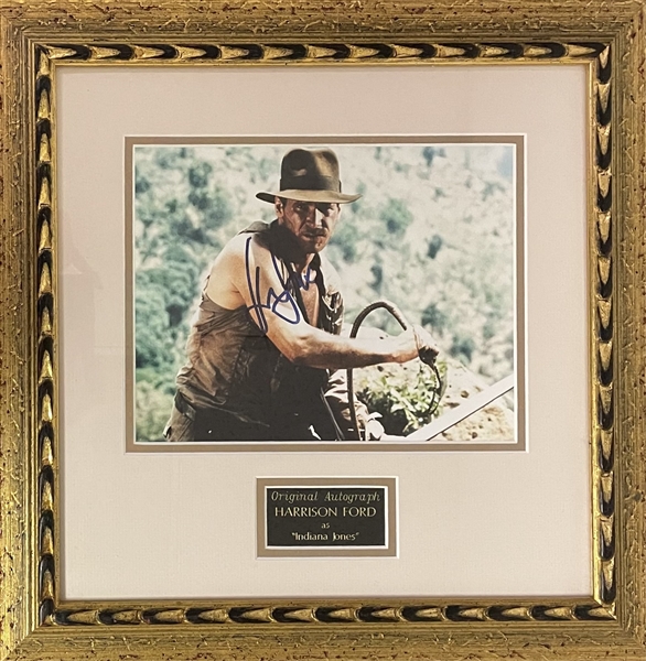 Harrison Ford Signed Photo as Indiana Jones