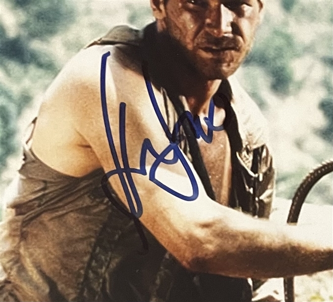 Harrison Ford Signed Photo as Indiana Jones