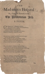 The Mad-mens Hospital, Or, A Present Remedy to Cure the Presbyterian Itch: A Poem